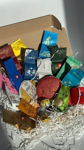 Подарунковий набір китайського чаю "Пізнай смак" 21 шт 40 фото